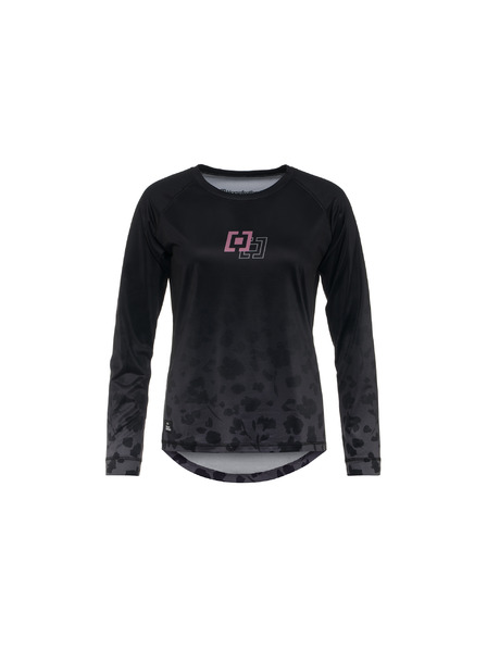 Horsefeathers Bike dres Deco LS - black/cheetah