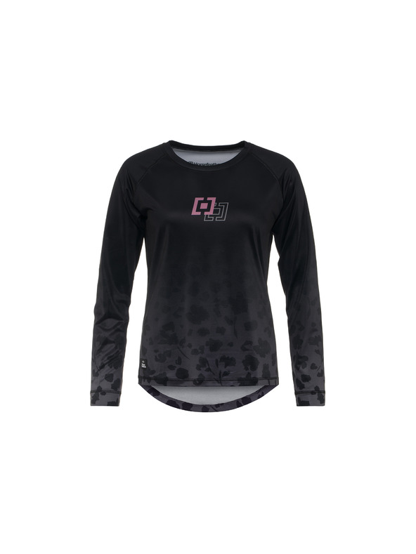 Horsefeathers Bike dres Deco LS - black/cheetah