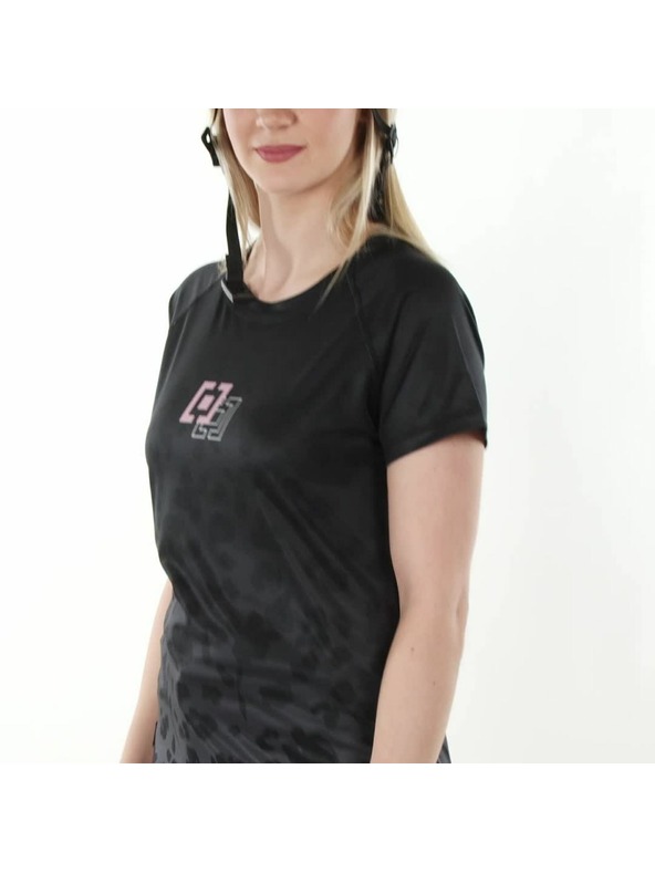 Horsefeathers Bike dres Deco - black/cheetah