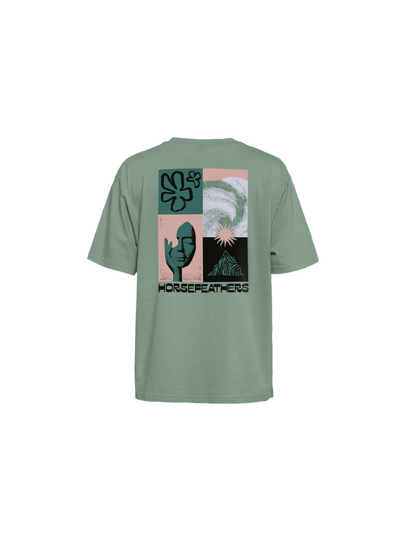 Horsefeathers Top Venus - iceberg green