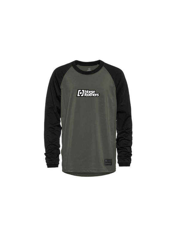 Horsefeathers Dětský bike dres Spike LS - chimera/black