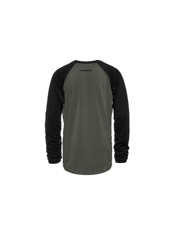 Horsefeathers Dětský bike dres Spike LS - chimera/black