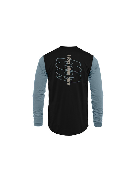 Horsefeathers Bike triko Fury LS - black/citadel