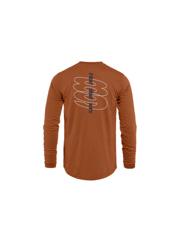 Horsefeathers Bike triko Fury LS - rust