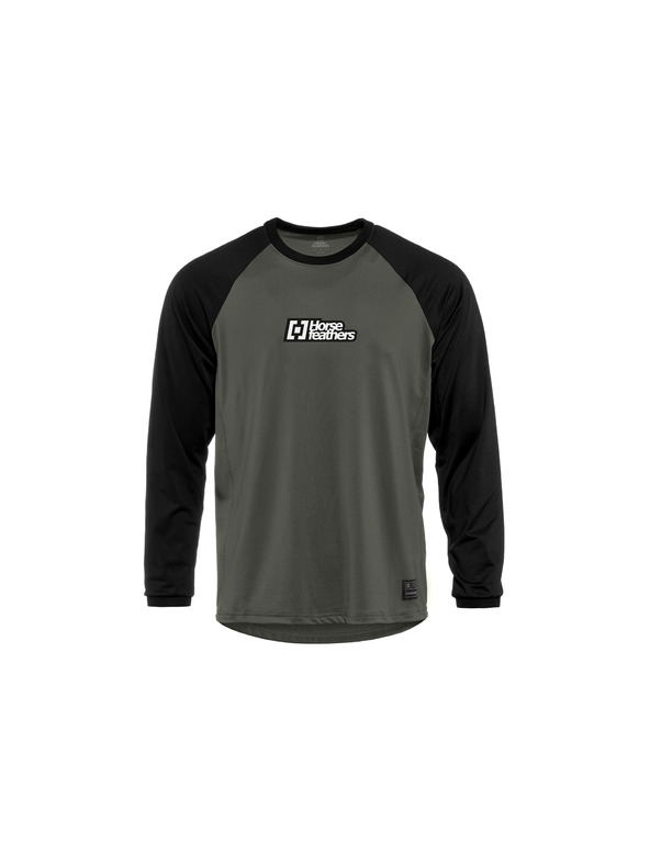 Horsefeathers Bike dres Spike LS - chimera/black