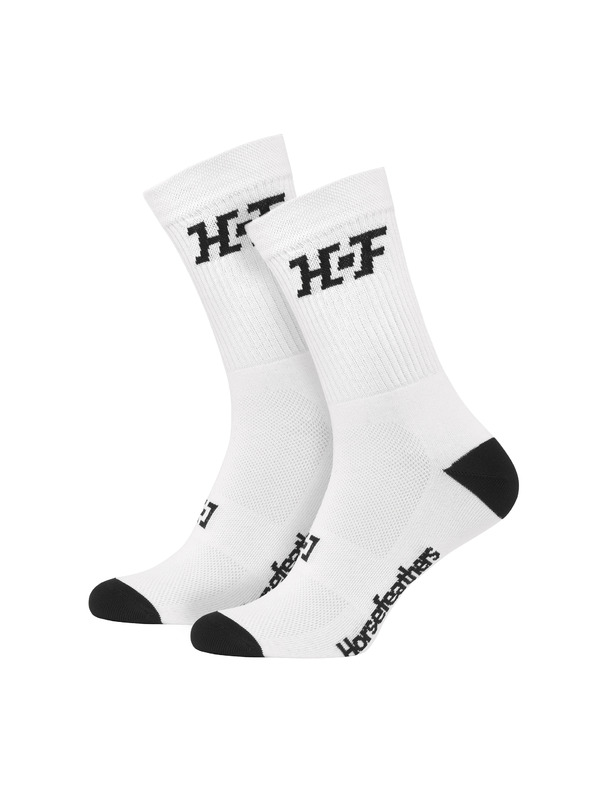 Horsefeathers Technické funkční ponožky Jam Long - white