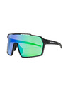 Horsefeathers Cyklistické brýle Neutron - matt black/mirror green