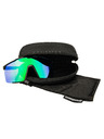 Horsefeathers Cyklistické brýle Proton - matt black/mirror green