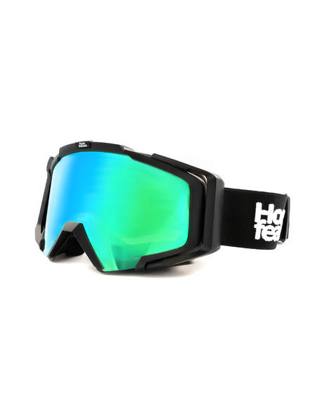 Horsefeathers MTB brýle Patriot - black/mirror green