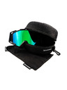 Horsefeathers MTB brýle Patriot - black/mirror green