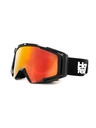 Horsefeathers MTB brýle Patriot - black/mirror red