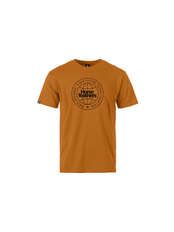 Horsefeathers Triko Global - pumpkin