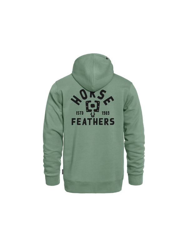 Horsefeathers Mikina Pedal - iceberg green