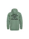 Horsefeathers Mikina Pedal - iceberg green