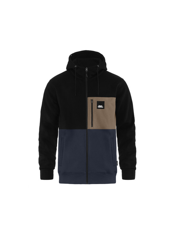 Horsefeathers Mikina Vick - black/indigo