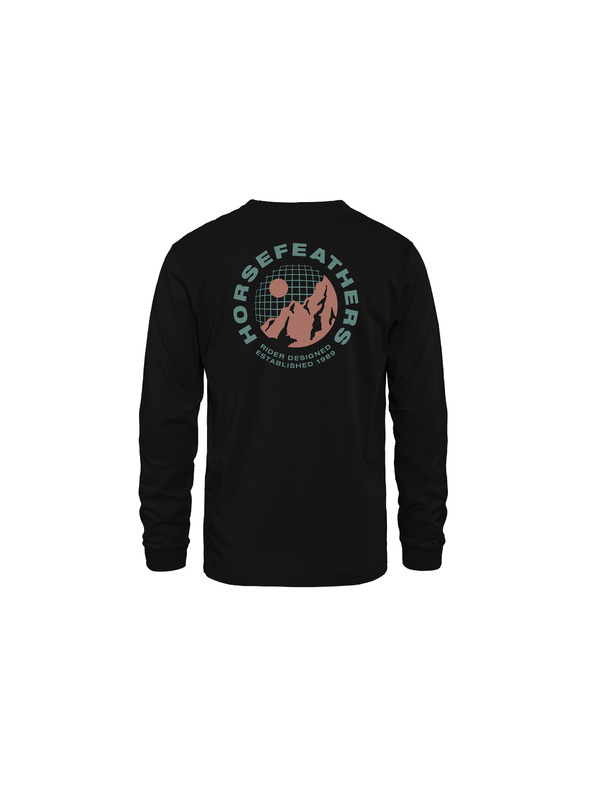 Horsefeathers Triko Altitude LS - black