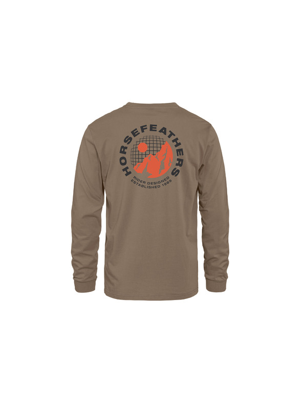 Horsefeathers Triko Altitude LS - fossil