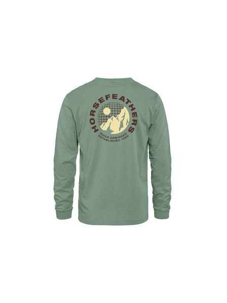 Horsefeathers Triko Altitude LS - iceberg green