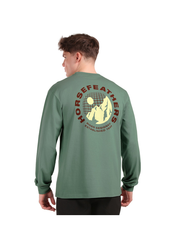 Horsefeathers Triko Altitude LS - iceberg green