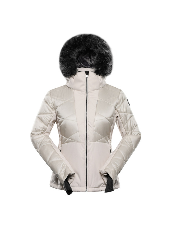ALPINE PRO Dámská lyžařská bunda s membránou ptx snow ALPINE PRO NADDRA moonbeam