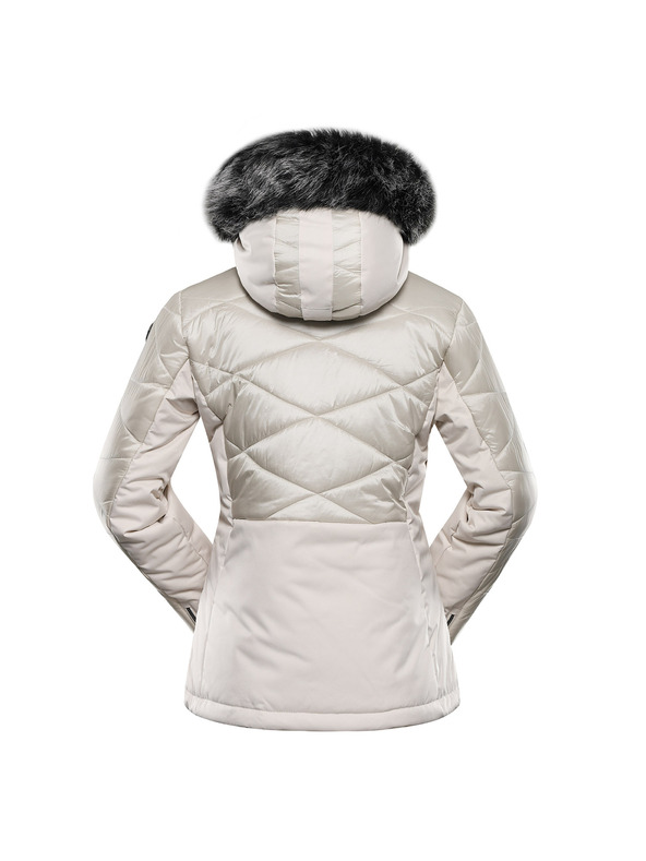 ALPINE PRO Dámská lyžařská bunda s membránou ptx snow ALPINE PRO NADDRA moonbeam