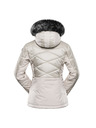 ALPINE PRO Dámská lyžařská bunda s membránou ptx snow ALPINE PRO NADDRA moonbeam