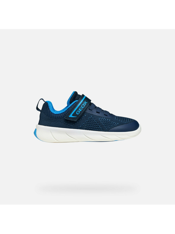 Geox Modré chlapecké tenisky Geox Foot-run
