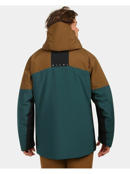 Kilpi Pánská lyžařská bunda Kilpi KILLYAN-M Tmavě zelená