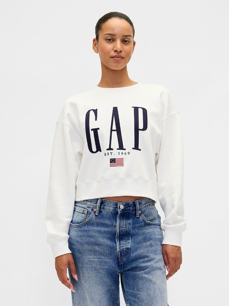 GAP Oversize mikina s logem VintageSoft GAP