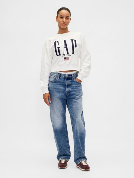 GAP Oversize mikina s logem VintageSoft GAP