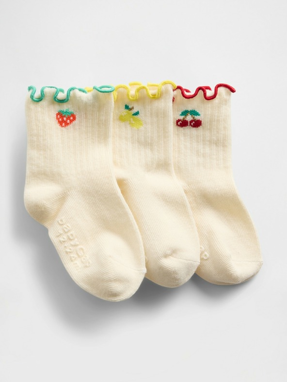 GAP Baby ponožky, 3 páry GAP