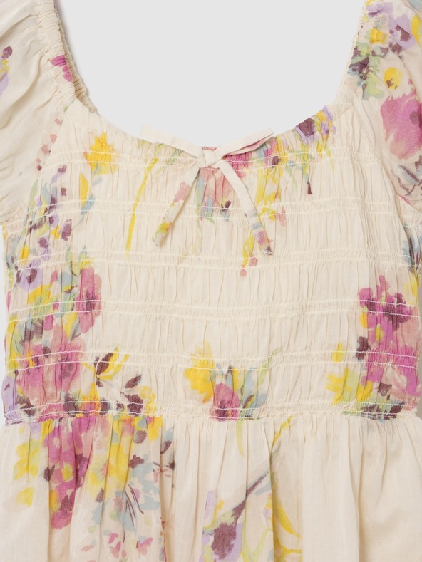 GAP Dětské květované šaty GAP