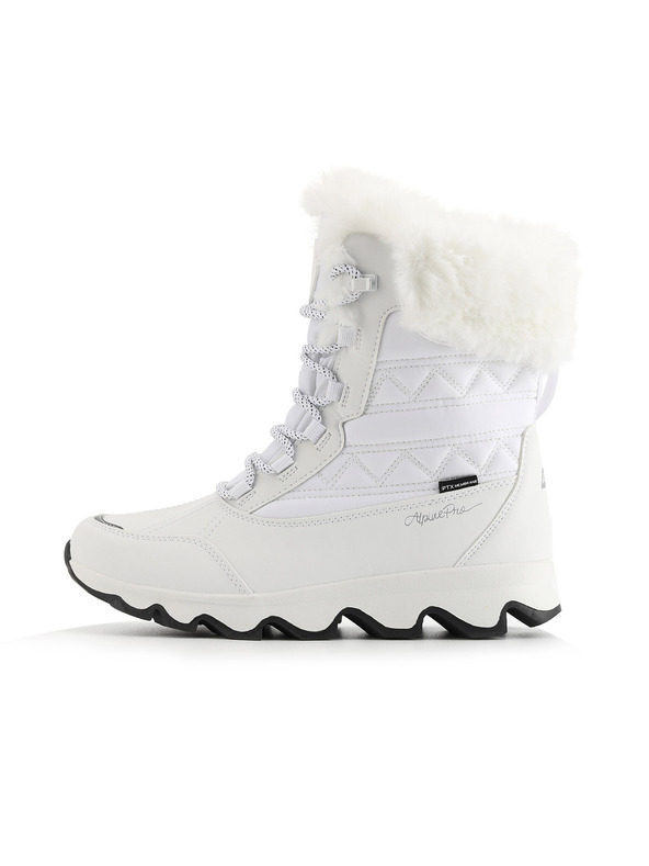 ALPINE PRO Dámská zimní obuv s membránou ptx ALPINE PRO KOLATA white