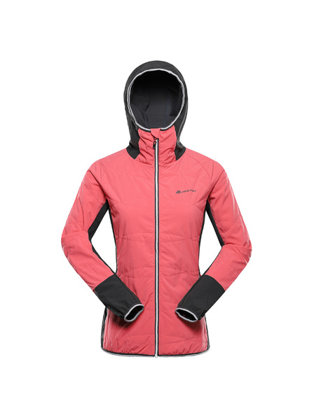 ALPINE PRO Dámská outdoorová bunda s úpravou dwr ALPINE PRO MORGENA calypso coral