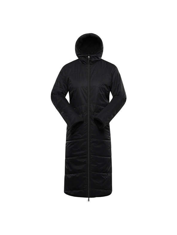 ALPINE PRO Dámský zimní oboustranný kabát s membránou ptx ALPINE PRO KERFA black