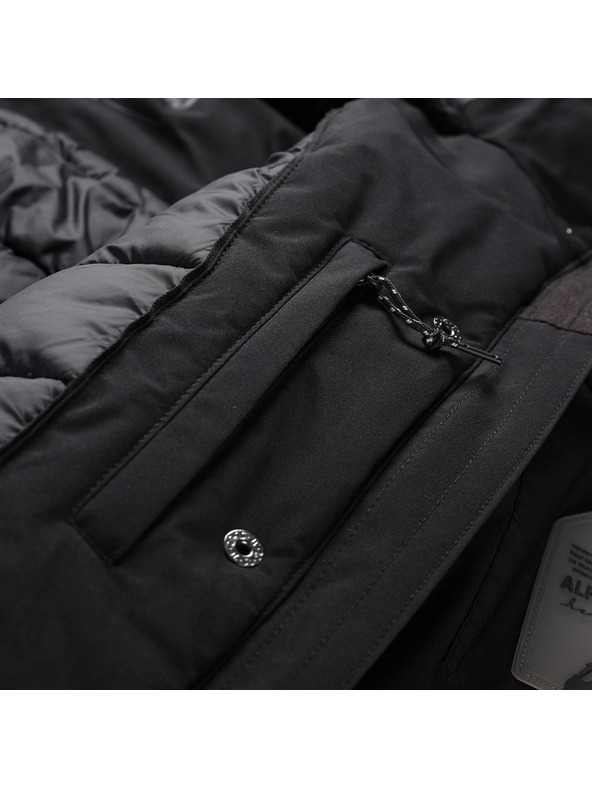 ALPINE PRO Dámský zimní kabát s membránou ptx ALPINE PRO WUSSA black
