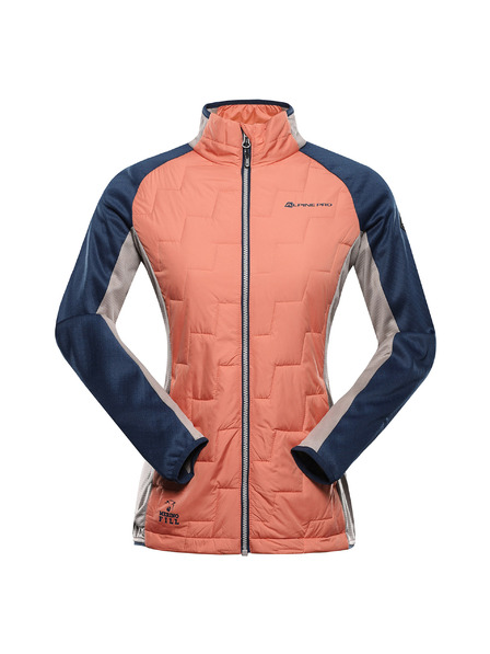 ALPINE PRO Dámská mikina s merino výplní ALPINE PRO JORWA tawny orange
