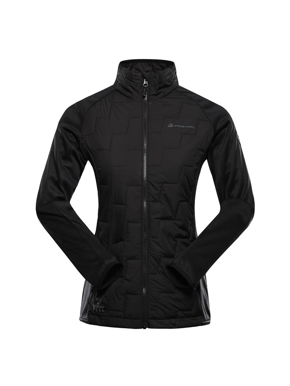 ALPINE PRO Dámská mikina s merino výplní ALPINE PRO JORWA black
