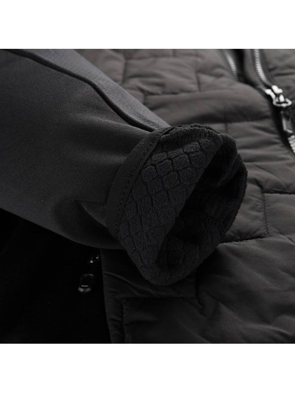 ALPINE PRO Dámská mikina s merino výplní ALPINE PRO JORWA black