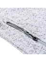 ALPINE PRO Dámský hřejivý svetr na zip ALPINE PRO ZEGA 2 white