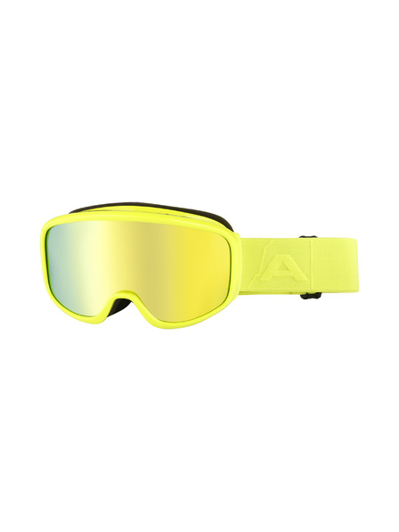 ALPINE PRO Dětské lyžařské brýle ALPINE PRO LOSSE neon safety yellow