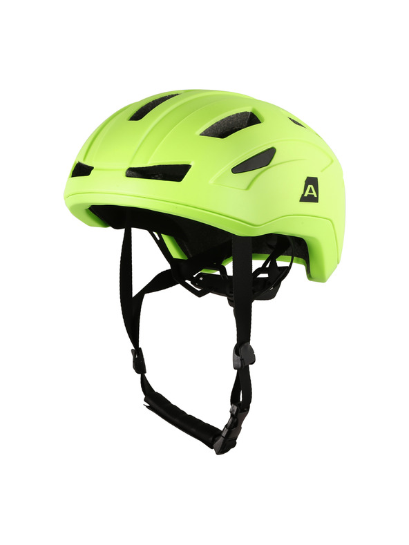 ALPINE PRO Dětská cyklistická helma ap 52-56 cm ALPINE PRO OWERO sulphur spring