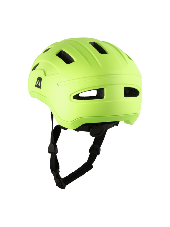 ALPINE PRO Dětská cyklistická helma ap 52-56 cm ALPINE PRO OWERO sulphur spring