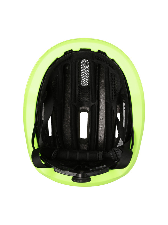 ALPINE PRO Dětská cyklistická helma ap 52-56 cm ALPINE PRO OWERO sulphur spring
