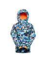 ALPINE PRO Dětská lyžařská bunda s membránou ptx snow ALPINE PRO KIWERO white varianta pd