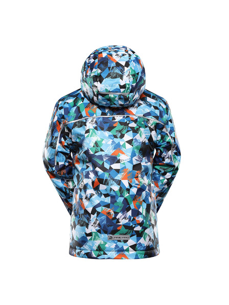 ALPINE PRO Dětská lyžařská bunda s membránou ptx snow ALPINE PRO KIWERO white varianta pd