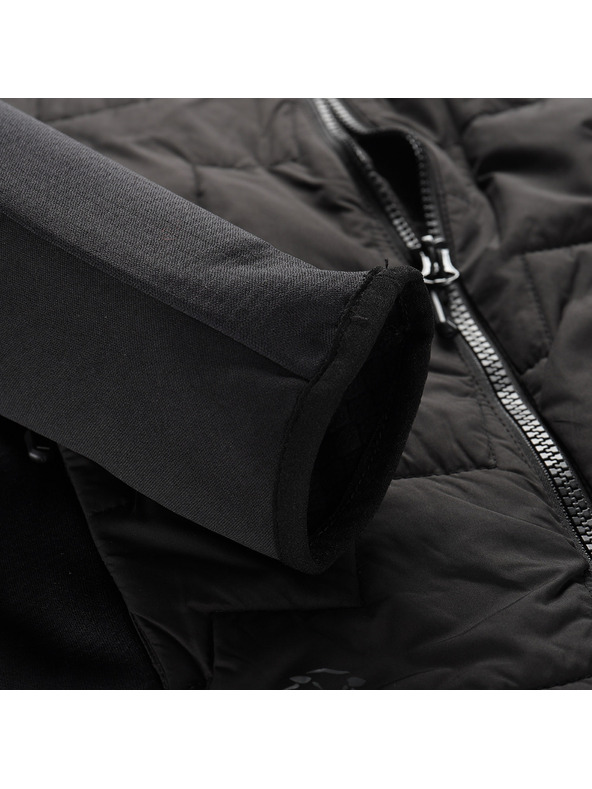 ALPINE PRO Dětská mikina s merino výplní ALPINE PRO JORWO 2 black