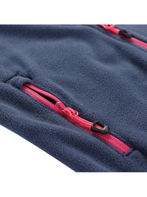 ALPINE PRO Dětská hřejivá mikina z mikrofleecu ALPINE PRO SIUSO 3 limpet shell