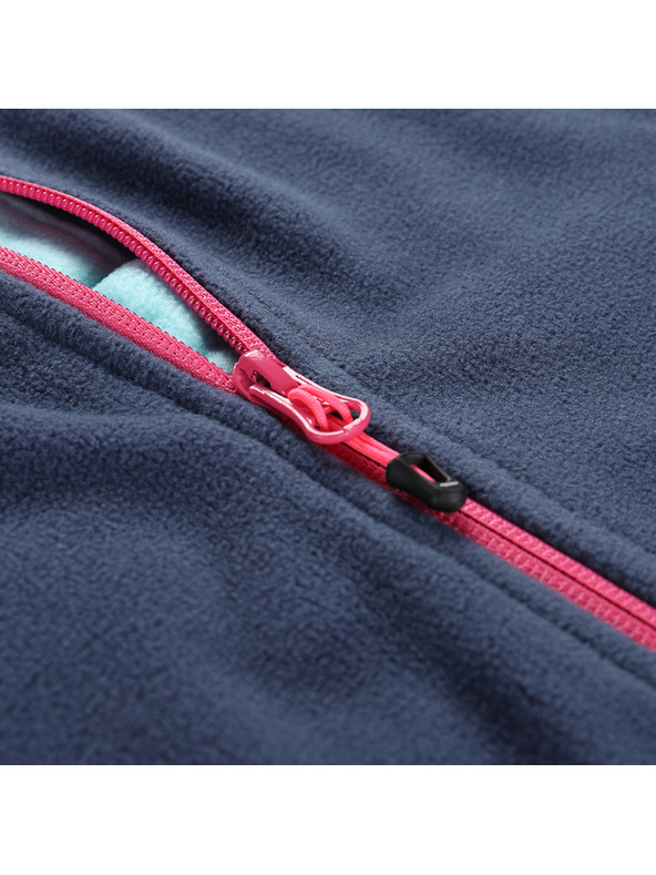 ALPINE PRO Dětská hřejivá mikina z mikrofleecu ALPINE PRO SIUSO 3 limpet shell