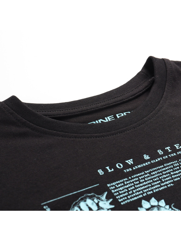 ALPINE PRO Dětské triko z organické bavlny ALPINE PRO ECCO 2 black varianta pf